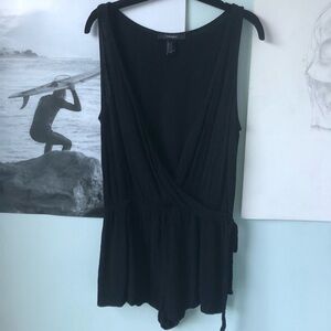 Forever 21 black romper